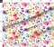 Flower Colorful Flowers Floral Watercolor Large Girl Custom Printed Fabric by Spoonflower Various Fabrics by the Yard or Fat Quarter